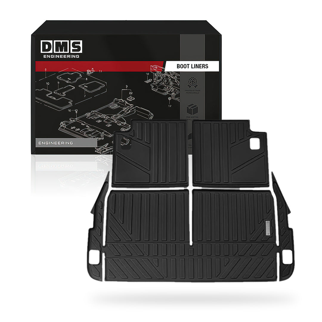 Toyota LandCruiser 300 Series 7-Seater (2021 - 2026) 3-Piece Type Boot Cargo Mat Liner