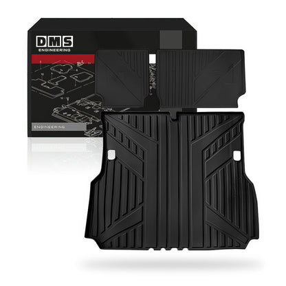 Toyota LandCruiser Prado 250 Series 5-Seater (2024 - 2025) 3 Pcs. Boot Cargo Mat Liners + Kick Mats