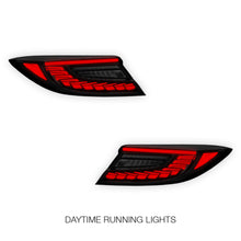 Toyota 86 2nd Gen. (2022 - 2024) Smoked Sequential Dragon-Scale Style LED Tail Lights LH + RH