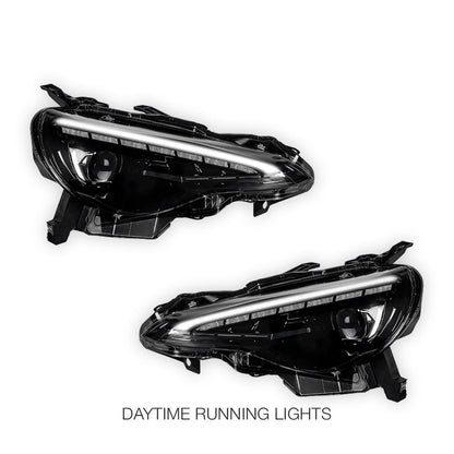 Toyota GT86 (2012 - 2021) Demon Eye Style Sequential Projector Headlights LH + RH