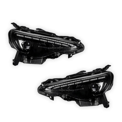 Toyota GT86 (2012 - 2021) Demon Eye Style Sequential Projector Headlights LH + RH