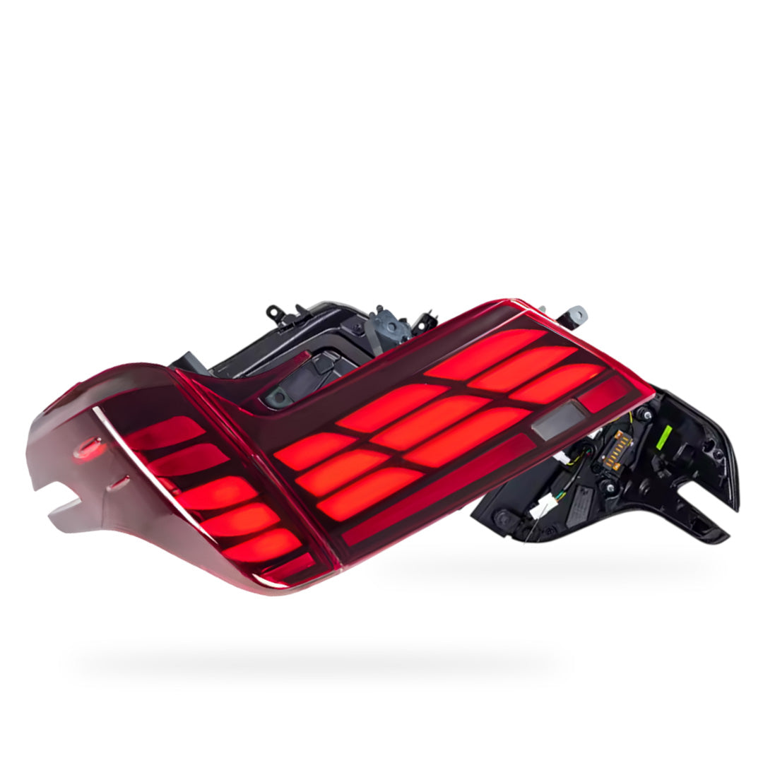 Toyota Alphard AH30 (2019 - 2023) Red Sequential LED Tail Lights LH + RH