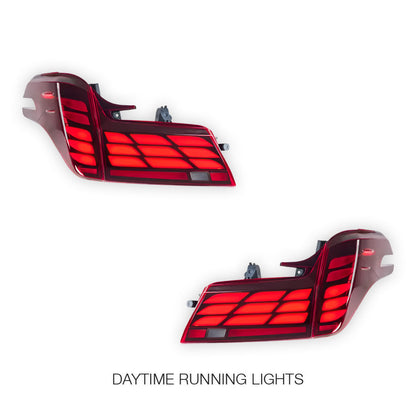 Toyota Alphard AH30 (2019 - 2023) Red Sequential LED Tail Lights LH + RH