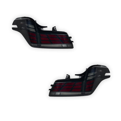 Toyota Alphard AH30 (2019 - 2023) Smoked Sequential LED Tail Lights with Trunk Lights LH + RH