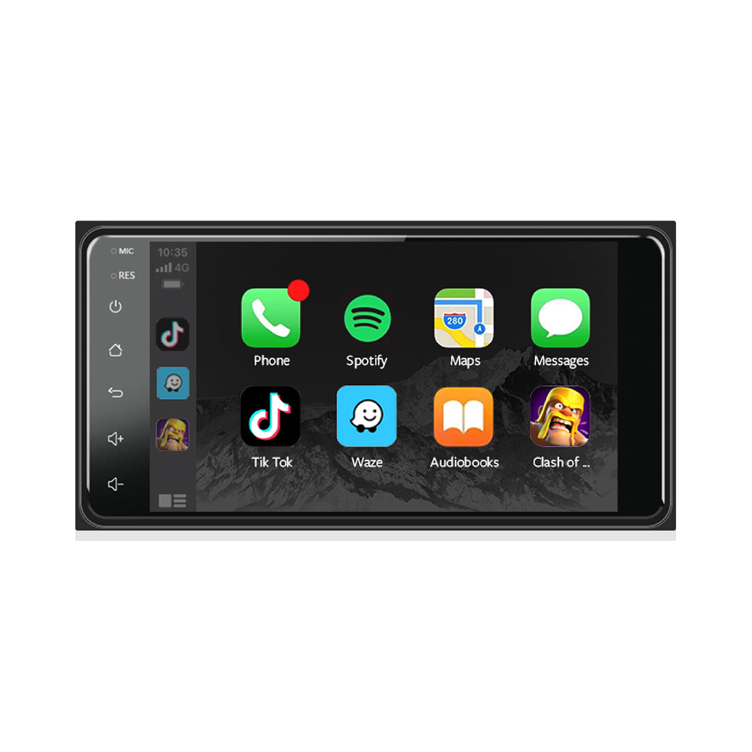 Toyota HiLux N70 (2005 - 2014) 7" 13.3" Wireless Android 16 Head Unit for Apple CarPlay / Android Auto