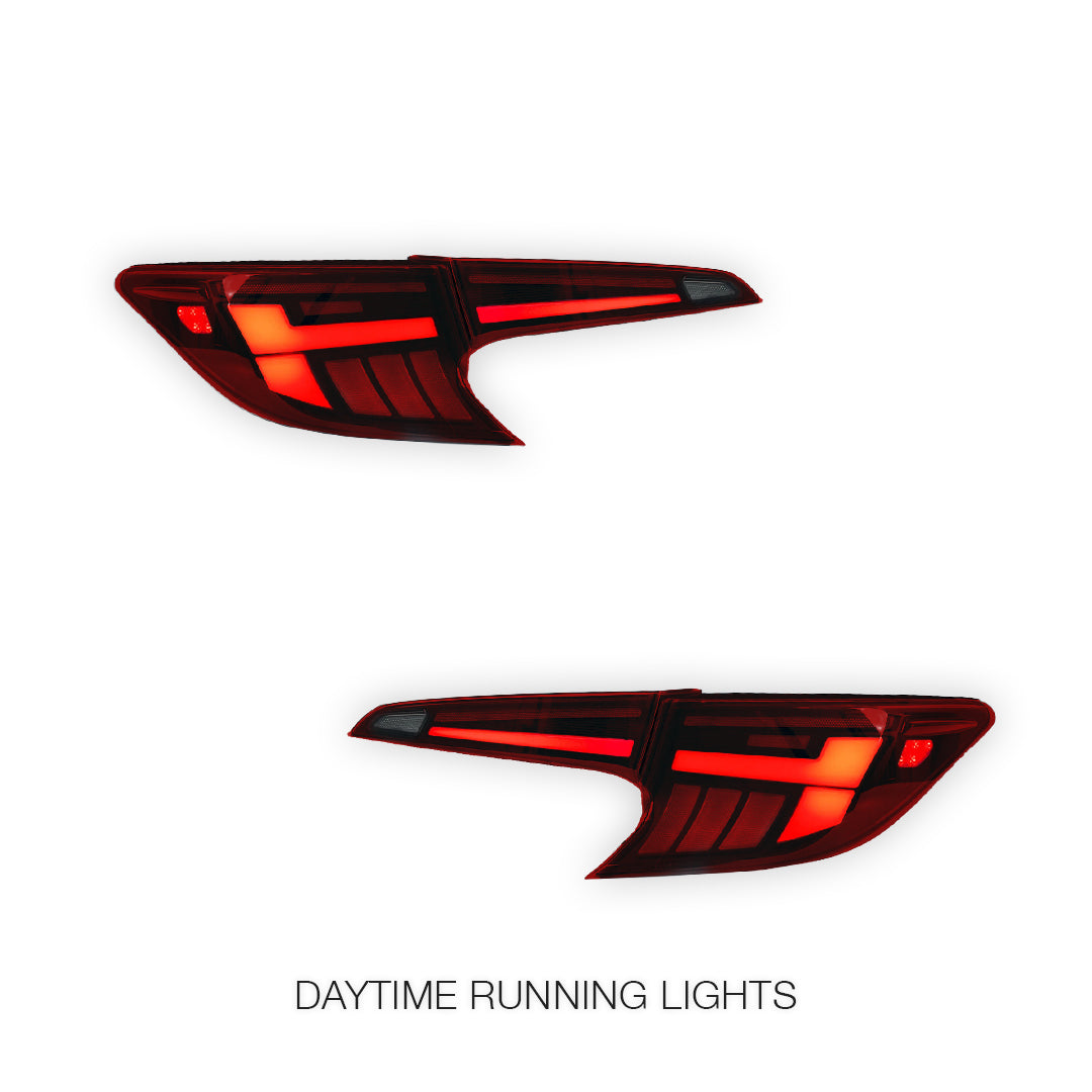 Toyota Corolla E210 Hatch (2019 - 2024) Red LED Sequential Tail Lights LH + RH