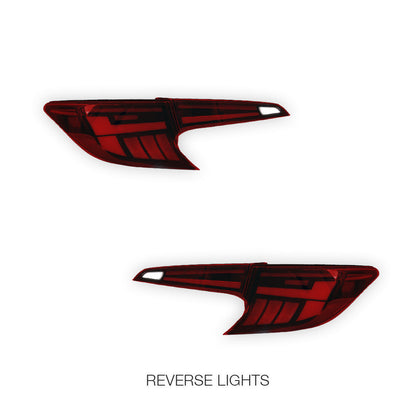 Toyota Corolla E210 Hatch (2019 - 2024) Red LED Sequential Tail Lights LH + RH