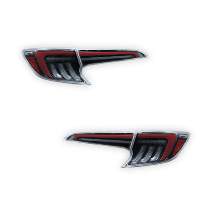 Toyota Corolla E210 Hatch (2019 - 2024) Smoked Red LED Sequential Tail Lights LH + RH