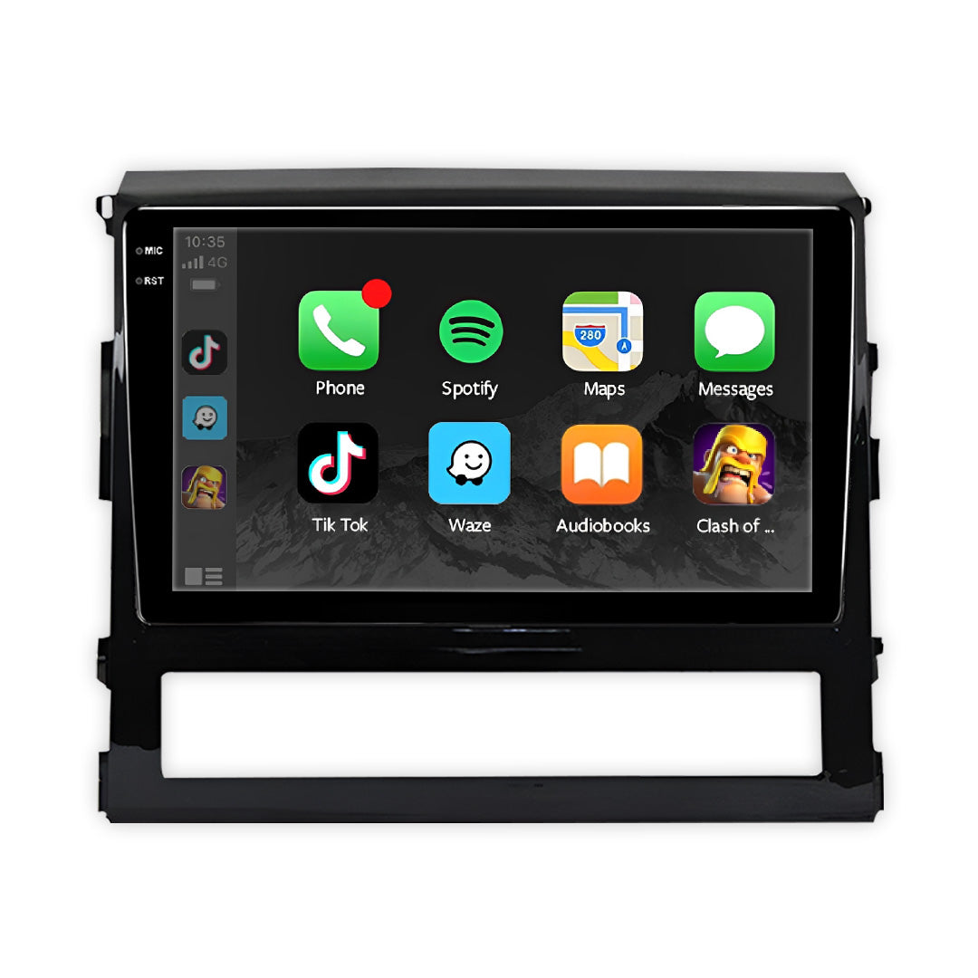 Toyota LandCruiser 200 (2015 - 2020) 9" Wireless Android 16 Head Unit for Apple CarPlay / Android Auto