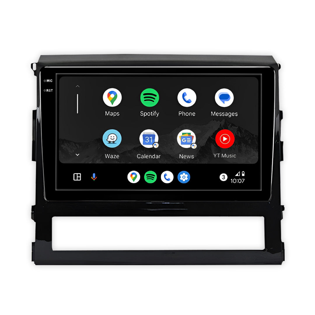 Toyota LandCruiser 200 (2015 - 2020) 9" Wireless Android 16 Head Unit for Apple CarPlay / Android Auto