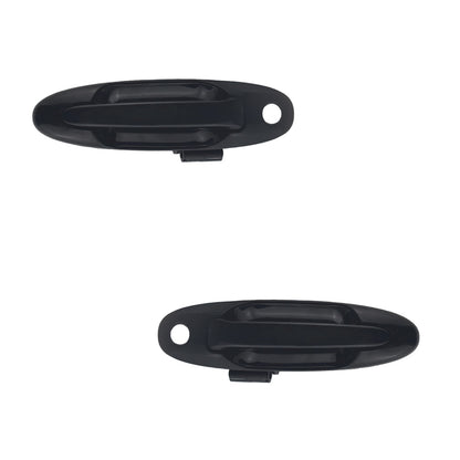Toyota LandCruiser J100 Series (1998 - 2007) Front Full Black Outer Door Handles LH + RH