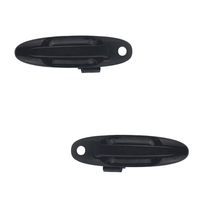 Toyota LandCruiser J100 Series (1998 - 2007) Front Full Black Outer Door Handles LH + RH