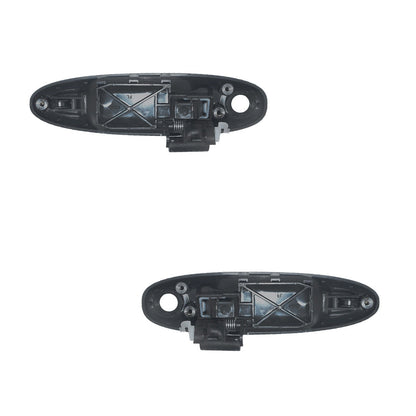 Toyota LandCruiser J100 Series (1998 - 2007) Front Full Black Outer Door Handles LH + RH