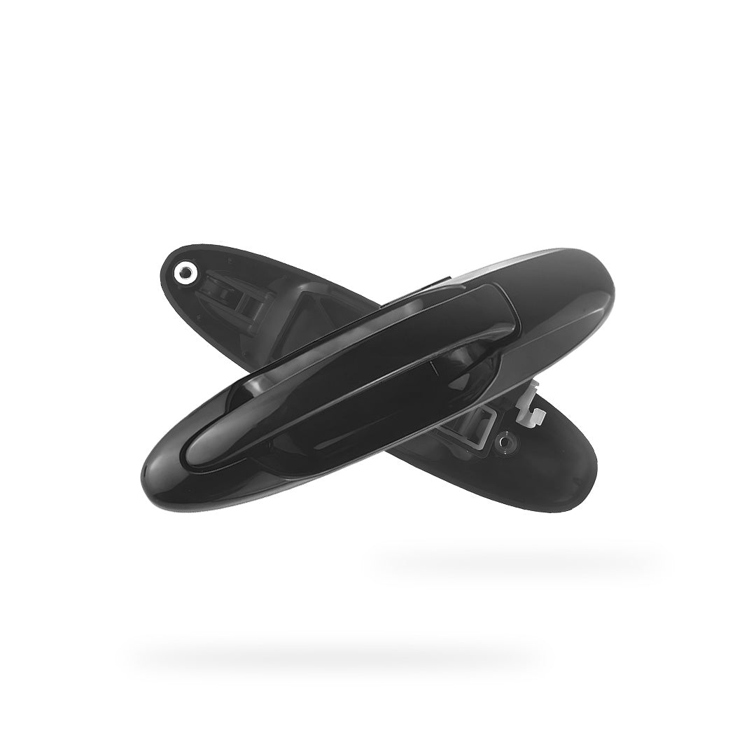 Toyota LandCruiser J100 Series (1998 - 2007) Rear Full Black Outer Door Handles LH + RH