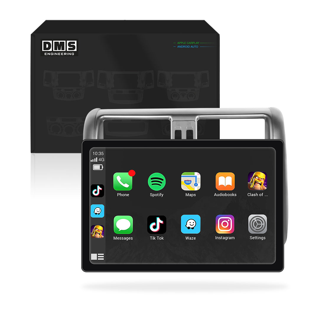 Toyota LandCruiser Prado 150 Series (2009 - 2013) 9" 13.3" Wireless Android 16 Head Unit for Apple CarPlay / Android Auto