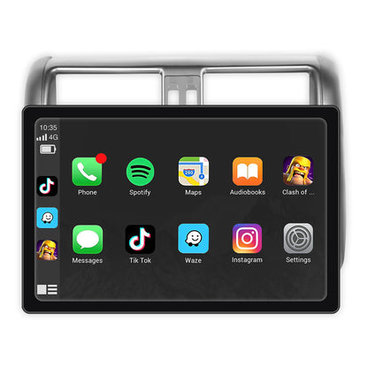 Toyota LandCruiser Prado 150 Series (2009 - 2013) 9" 13.3" Wireless Android 16 Head Unit for Apple CarPlay / Android Auto