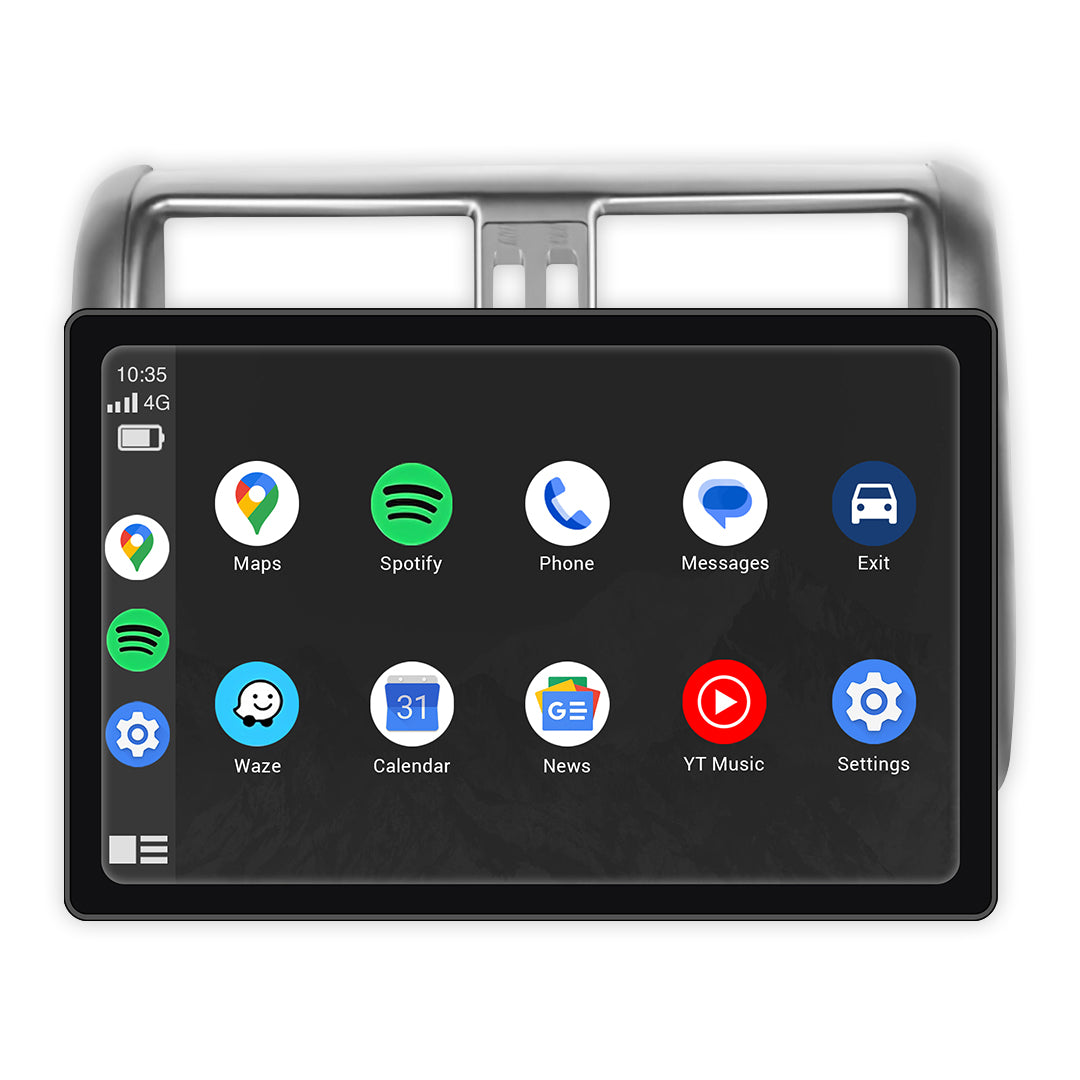 Toyota LandCruiser Prado 150 Series (2009 - 2013) 9" 13.3" Wireless Android 16 Head Unit for Apple CarPlay / Android Auto