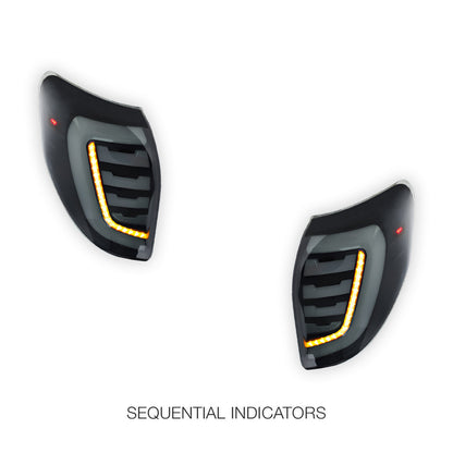 Toyota RAV4 XA30 (2009 - 2012) RGB Sequential LED Tail Lights LH + RH