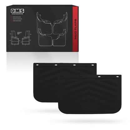 Universal Heavy Duty Truck Black Mud Flaps