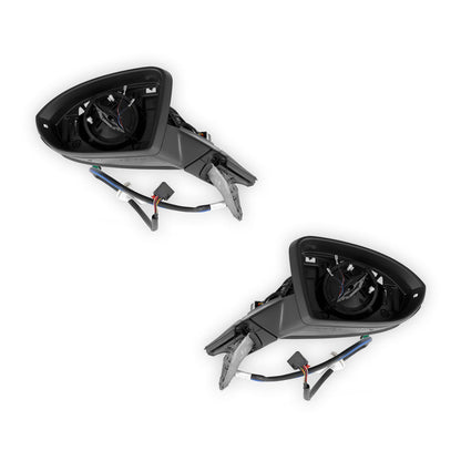 Volkswagen Golf MK7 (2012 - 2017) Genuine Door Mirror Body LH + RH