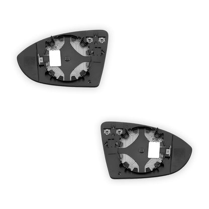 Volkswagen Golf MK7 (2012 - 2020) Genuine Door Mirror Glasses LH Convex Glass + RH Aspherical Glass