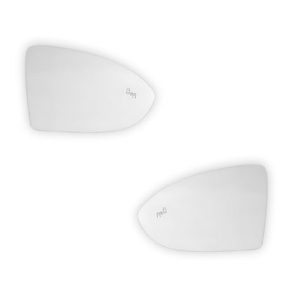 Volkswagen Golf MK7 (2016 - 2020) Genuine Door Mirror Glasses LH Convex Glass + RH Aspherical Glass