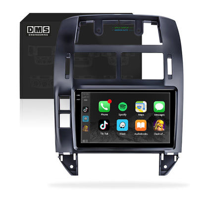 Volkswagen Polo 9N 6R (2004 - 2011) 9" Wireless Android 16 Head Unit for Apple CarPlay / Android Auto