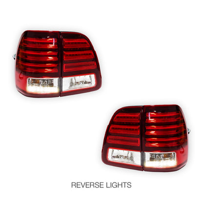 Toyota LandCruiser 100 Series (1998 - 2007) LED Tail Lights LH + RH