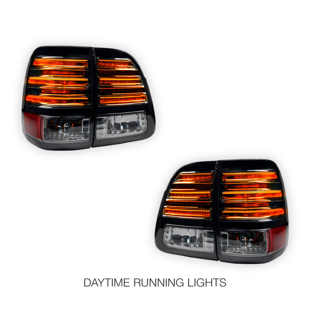 Toyota LandCruiser 100 Series (1998 - 2007) LED Tail Lights LH + RH