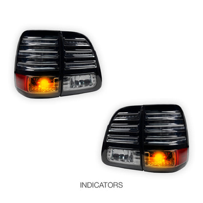 Toyota LandCruiser 100 Series (1998 - 2007) LED Tail Lights LH + RH