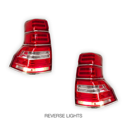 Toyota LandCruiser Prado 150 Series (2009 - 2017) LED Tail Lights LH + RH