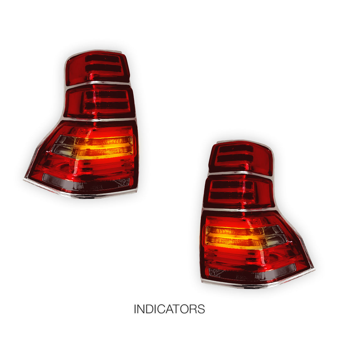 Toyota LandCruiser Prado 150 Series (2009 - 2017) LED Tail Lights LH + RH