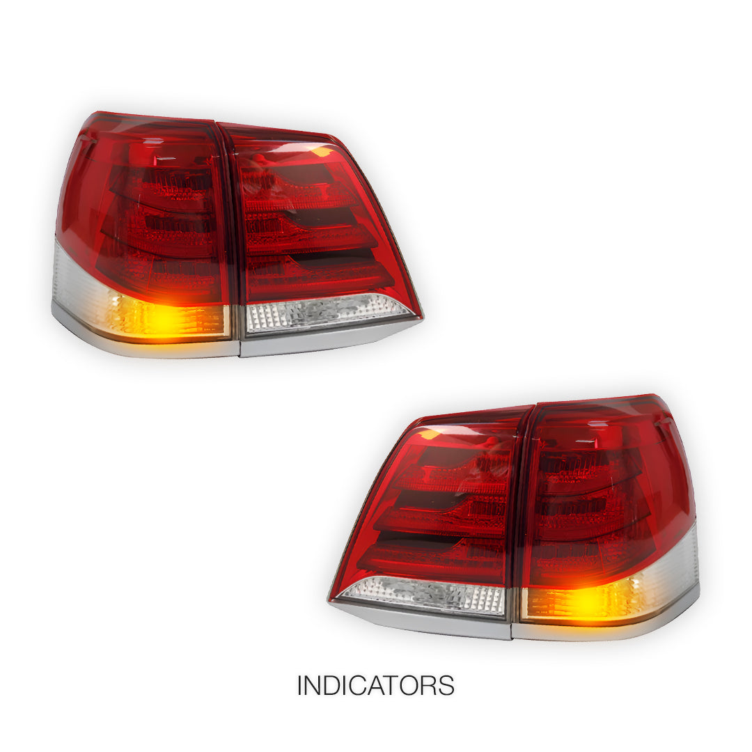Toyota LandCruiser 200 Series (2007 - 2015) LED Tail Lights LH + RH