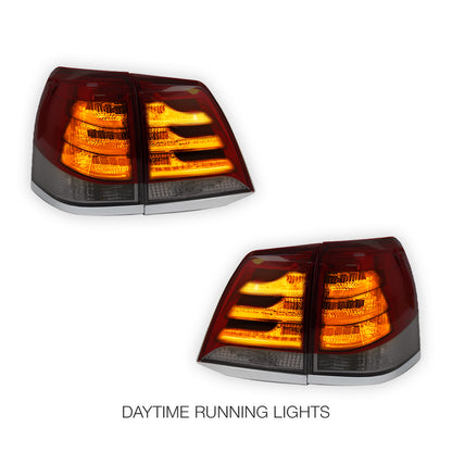 Toyota LandCruiser 200 Series (2007 - 2015) LED Tail Lights LH + RH