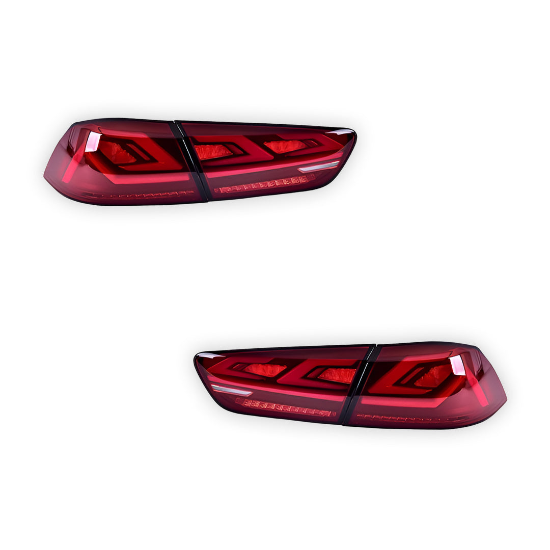 Mitsubishi Lancer Evo X / CJ / CF (2008 - 2018) Sequential Red LED Tail Lights LH + RH