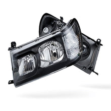 Toyota LandCruiser 100 & 105 Series Altezza (1998 - 2007) BLACK Series Headlights LH + RH