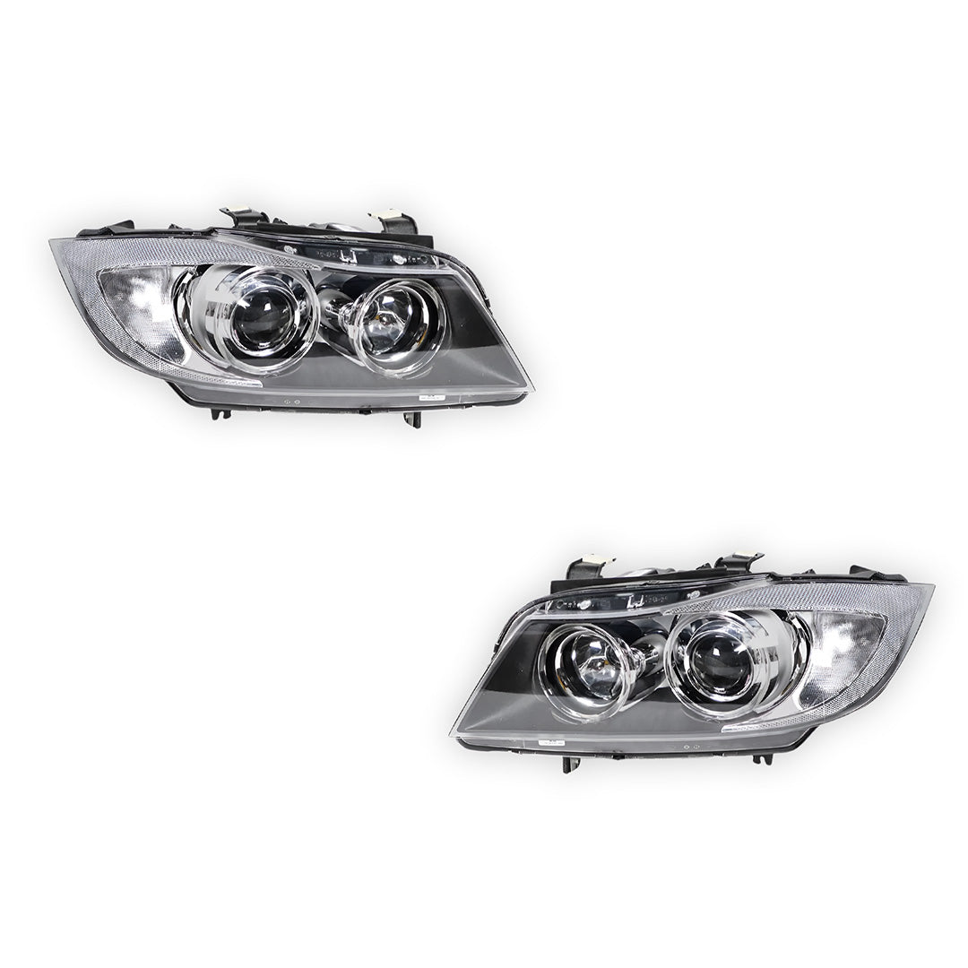 BMW 3 Series E90 Sedan (2005 - 2008) Non-Xenon OEM Style Headlights LH + RH