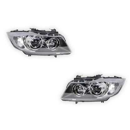 BMW 3 Series E90 Sedan (2005 - 2008) Non-Xenon OEM Style Headlights LH + RH
