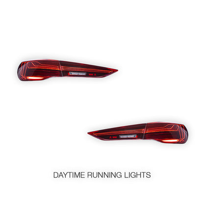 BMW 4-Series G22 / G23 / G26 (2020 - 2025) Sequential Red Full LED Tail Lights LH + RH