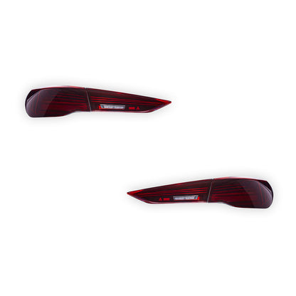 BMW 4-Series G22 / G23 / G26 (2020 - 2025) Sequential Red Full LED Tail Lights LH + RH