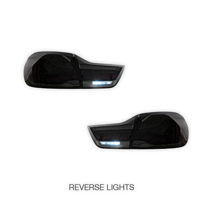 BMW 4-Series F32 / F33 / F36 / F82 / F83 (2014 - 2020) GTS Style Sequential Smoked Full LED Tail Lights LH + RH