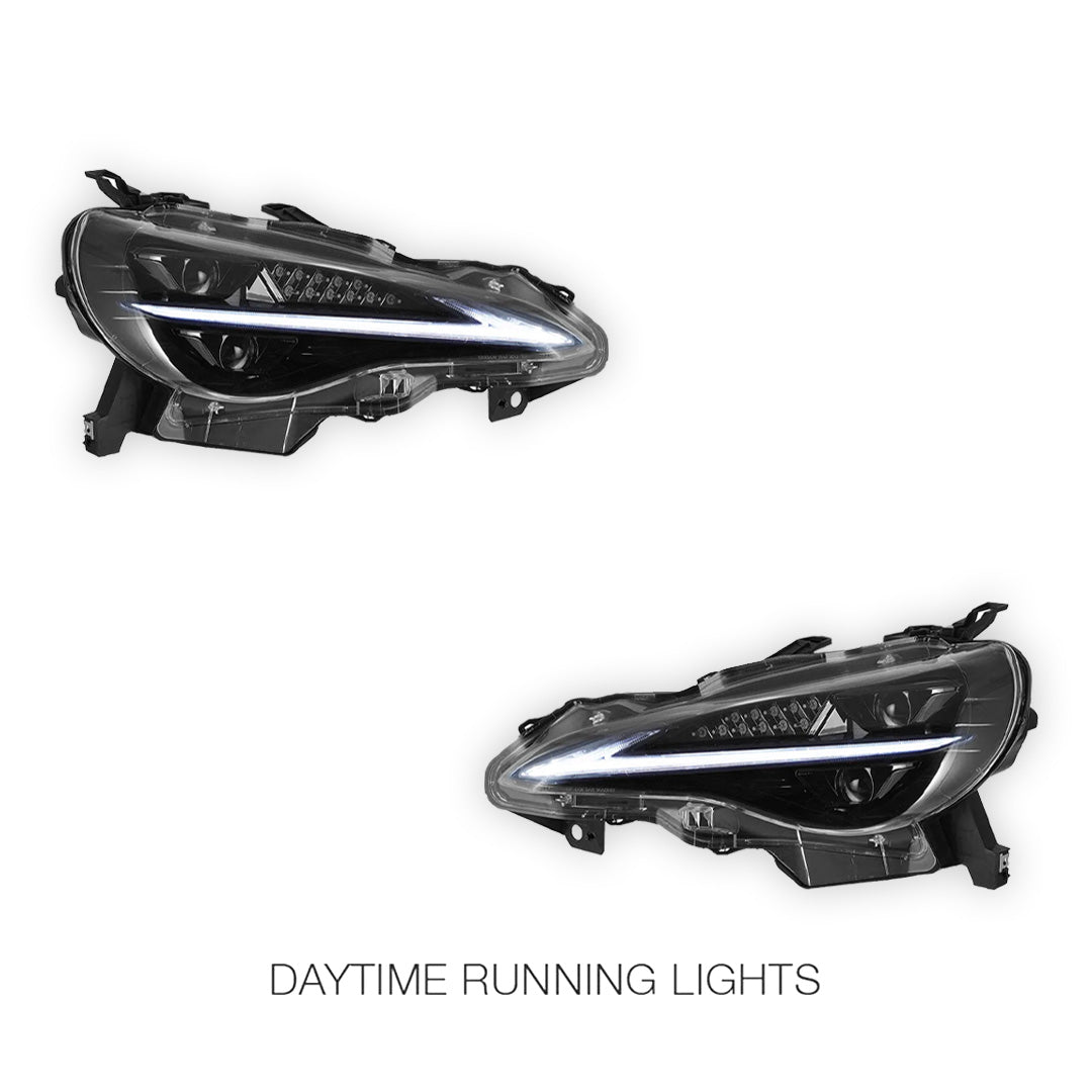 Toyota 86 GT86 (2012 - 2021) Sequential Projector Headlights LH + RH