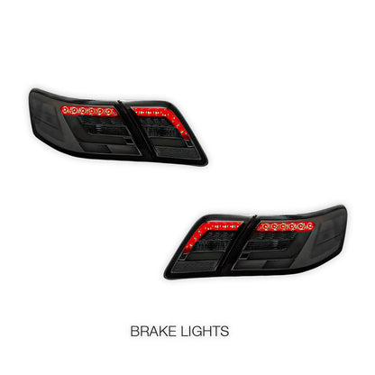 Toyota Camry XV40 (2006 - 2011) Smoked LED Tail Lights LH + RH