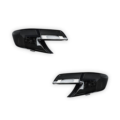 Toyota Camry XV50 (2012 - 2014) Sequential Smoked Full LED Tail Lights LH + RH