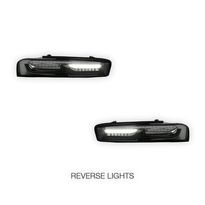 Chevrolet Camaro (2016 - 2018) Sequential Smoked LED Tail Lights LH + RH