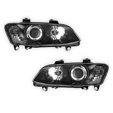 Holden Commodore VE Series I (2006 - 2010) BLACK Series Projector OEM Style Headlights LH + RH