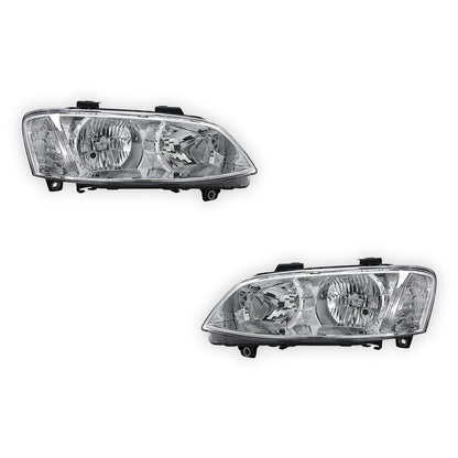 Holden Commodore VE Series 2 (2010 - 2013) Chrome OEM Style Headlights LH + RH