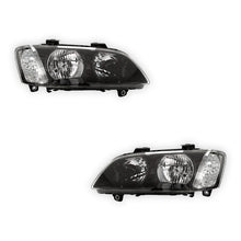 Holden Commodore VE Series 1 (2006 - 2010) Black OEM Style Headlights LH + RH