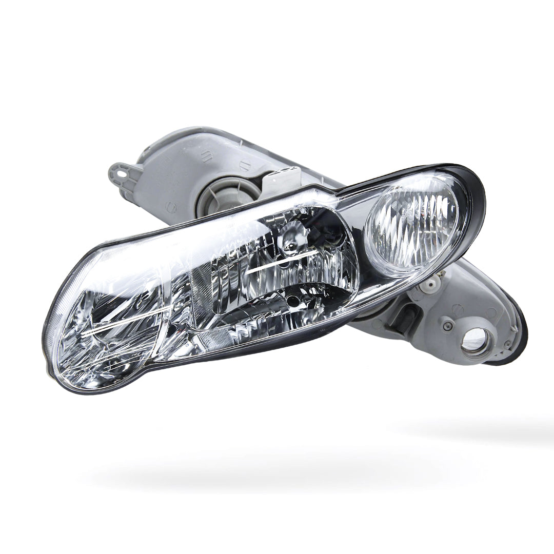 Holden Commodore VX VU (2000 - 2002) Chrome OEM Style Headlights LH + RH