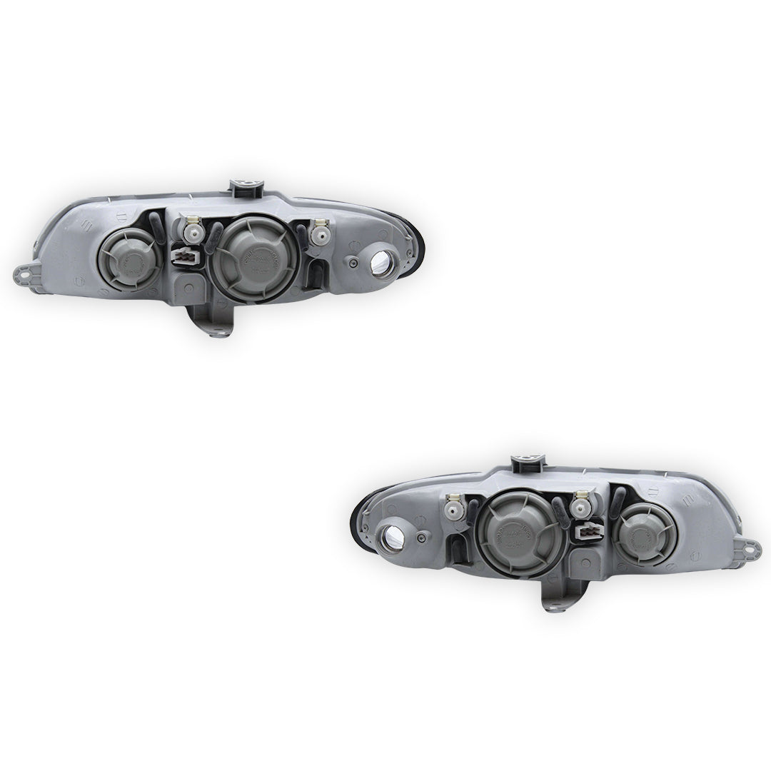 Holden Commodore VX VU (2000 - 2002) Chrome OEM Style Headlights LH + RH